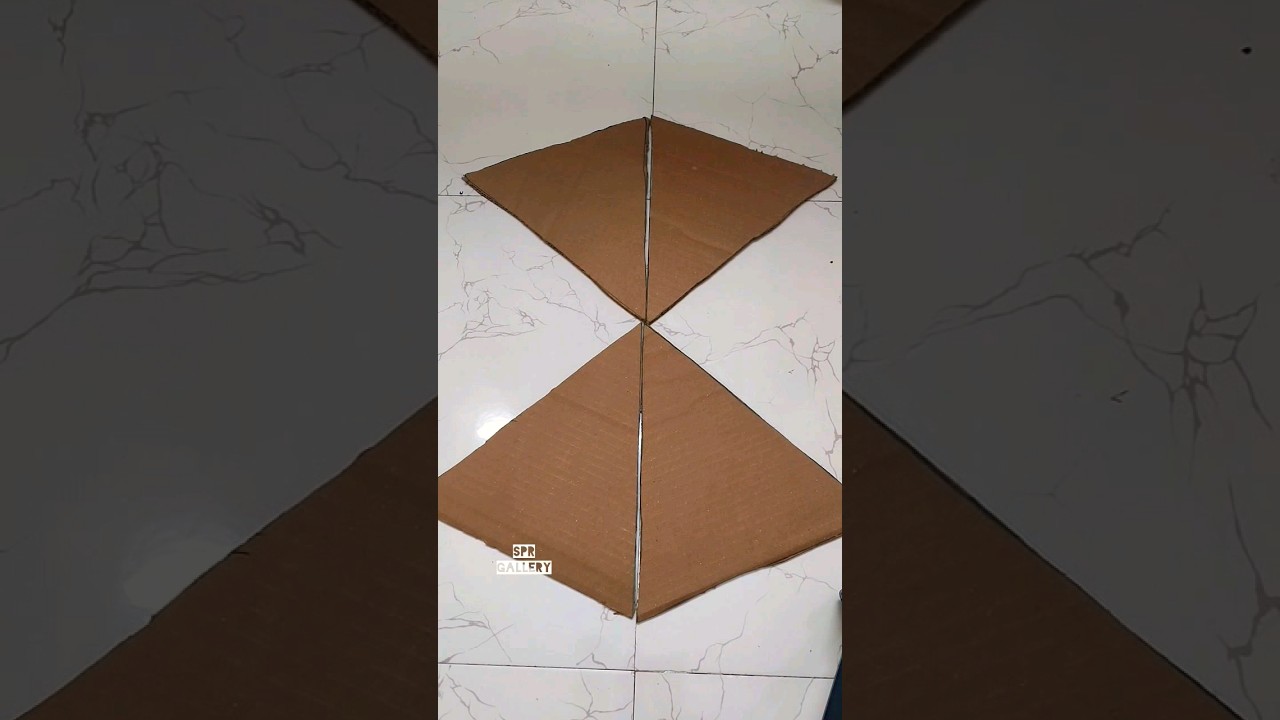 How to Make Pyramid using Cardboard #shorts #youtubeshorts #schoolproject Food Pyramid Project Model