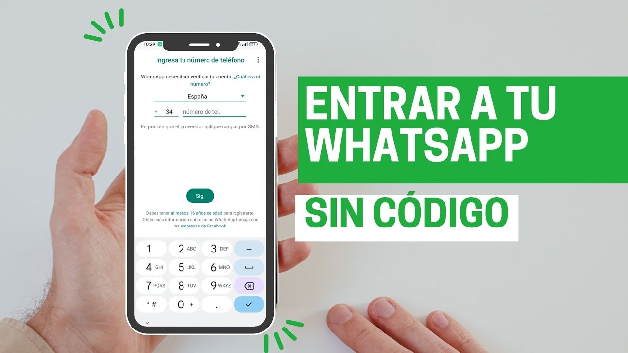 Crear un WhatsApp Anónimo sin Numero de Teléfono