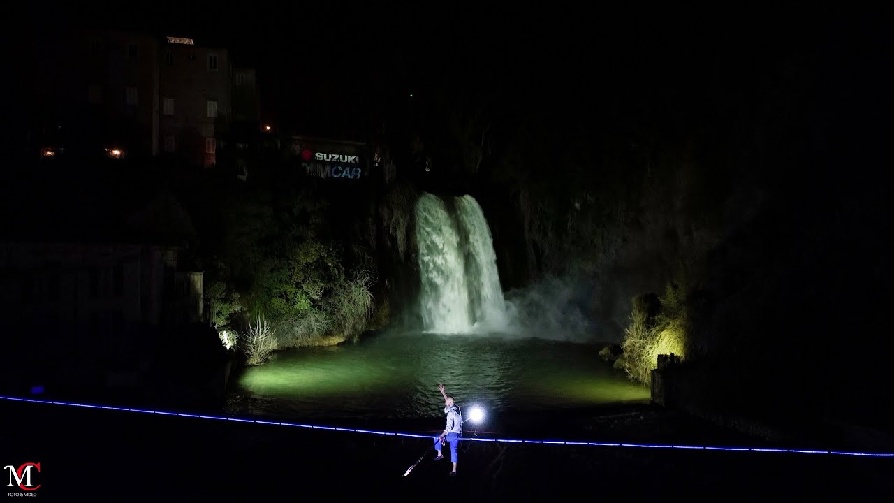 Cascata Isola del Liri Andrea Loreni il Funambolo 4K - Video Drone