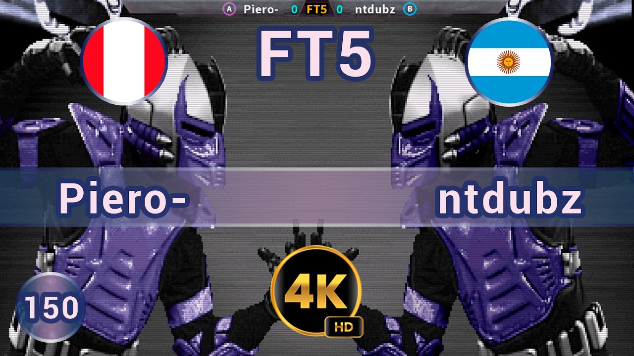 UMK3 - 🇵🇪 Piero- vs ntdubz 🇦🇷 FT5 / 4K 60 FPS #umk3 #ultimatemortalkombat3 #t99hex #t99h #team99hits