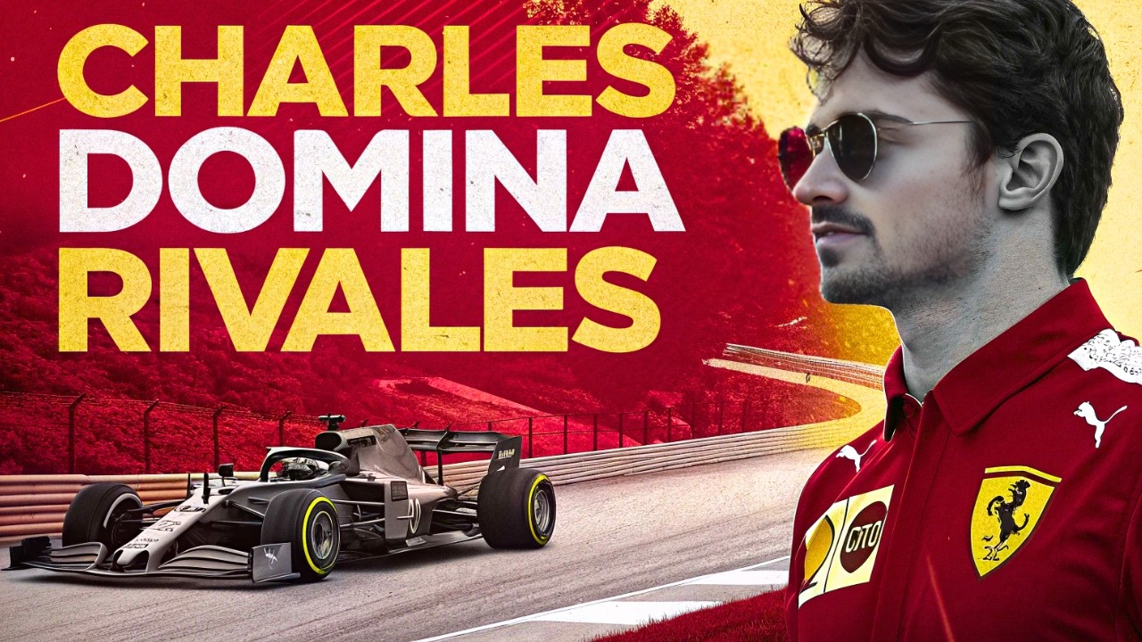 Leclerc más rápido red bull Sufre: charles domina mientras rivales tienen problemas
