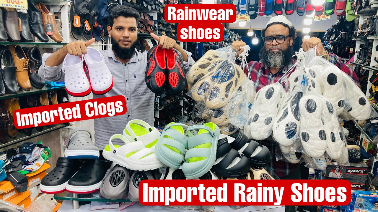 Imported Rainwear Clogs | Foam Runner | Chapple | Sandals | Best Rainwear Shoes for Mens