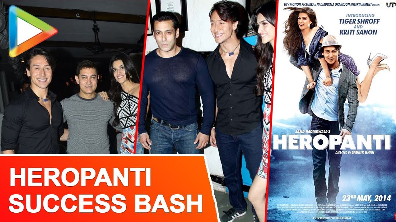 Salman Khan And Aamir Khan Attend Tiger Shroff's Heropanti Success Bash | Alia Bhatt | Varun Dhawan