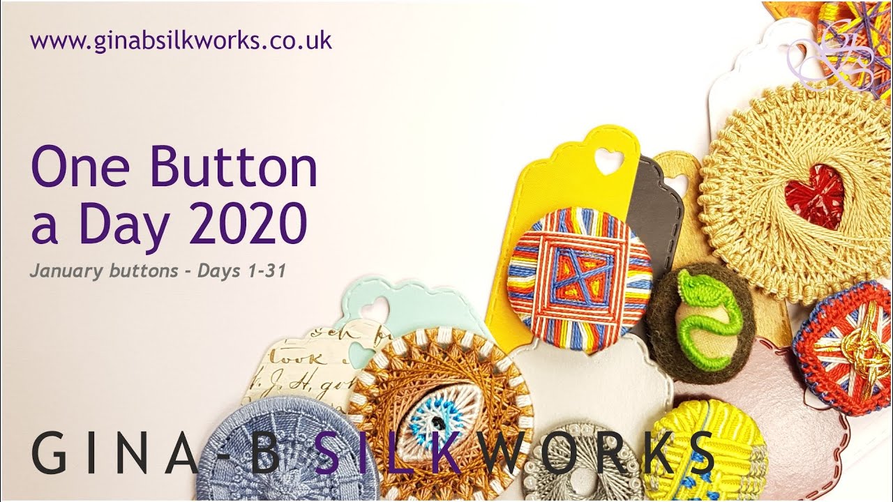 One Button a Day 2020 January Buttons