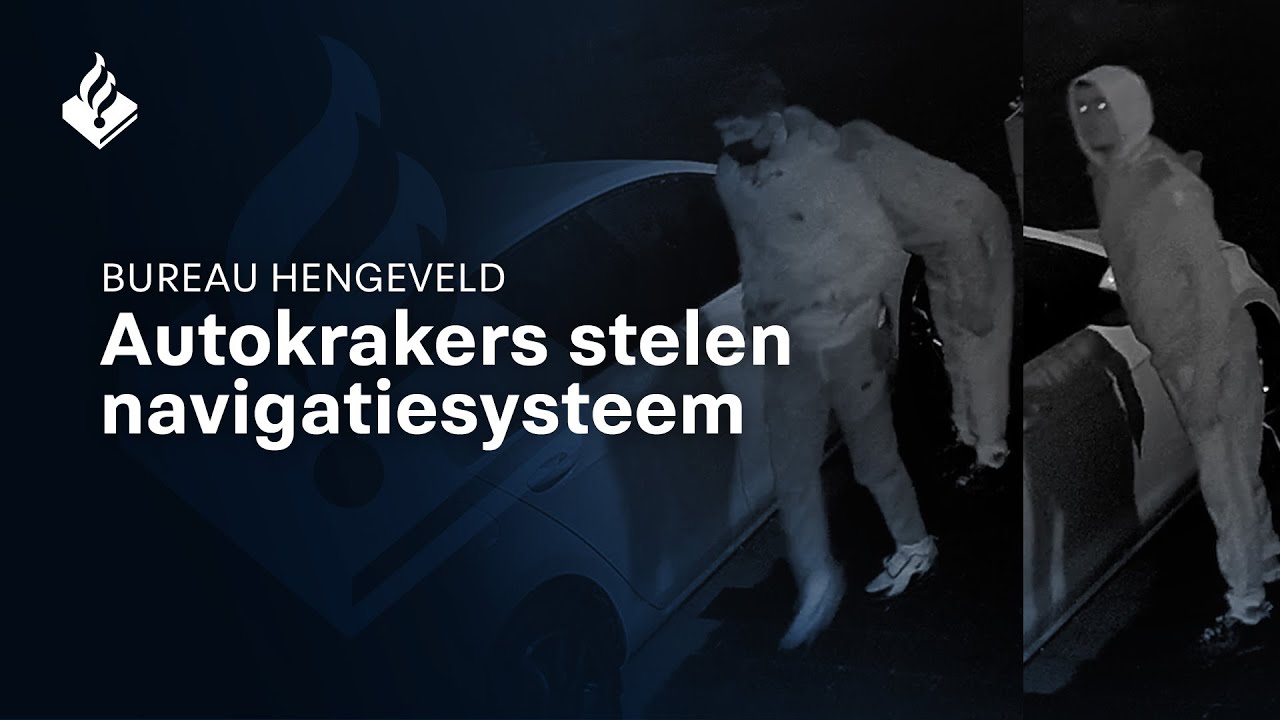 Autokrakers stelen navigatiesysteem - Nieuwegein