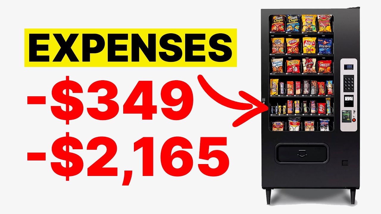 You WON’T Expect These Vending Machine Business Expenses!