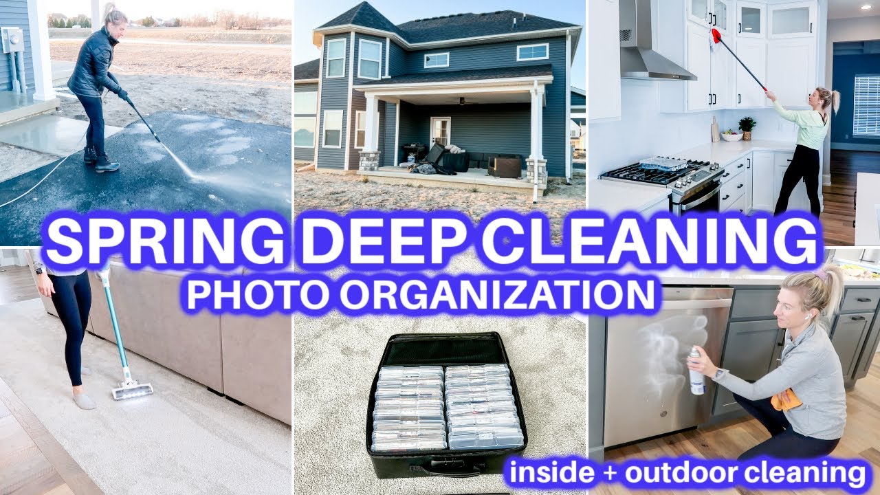 *NEW* ORGANIZE & CLEAN WITH ME| SPRING CLEANING | CLEANING MOTIVATION|DEEP CLEAN |PHOTO ORGANIZATION