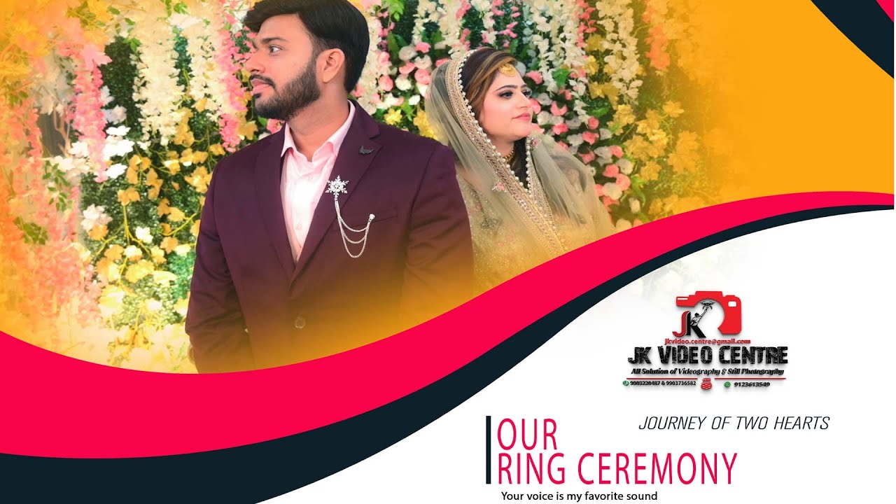 MAHE NOOR $ ADIL EJAZ // RING CEREMONY//BEST COUPLE 2023// JK VIDEO CENTRE.....