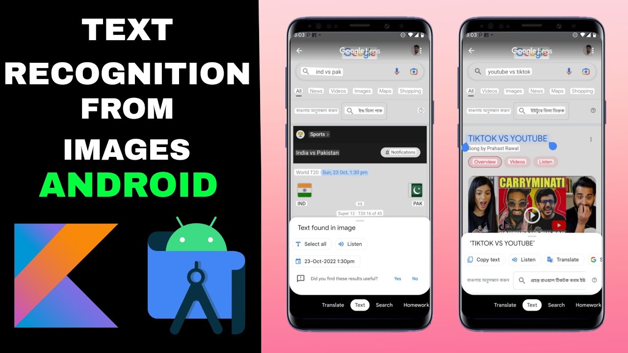Make a Text Scanner App | OCR App | Full Tutorial | Android Development | Java | Kotlin