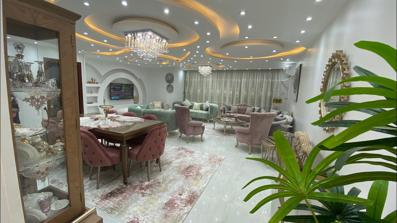 اجمل وأشيك وارقى شقة عروسه فرشتها خسرانه كتير اللى مش هتشوف الشقة دى والحكم ليكم👌💕