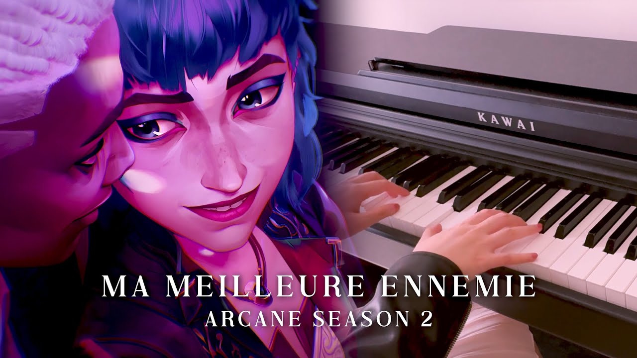 Stromae, Pomme - Ma Meilleure Ennemie Piano Cover | Arcane Season 2 OST | Ekko & Powder Dance