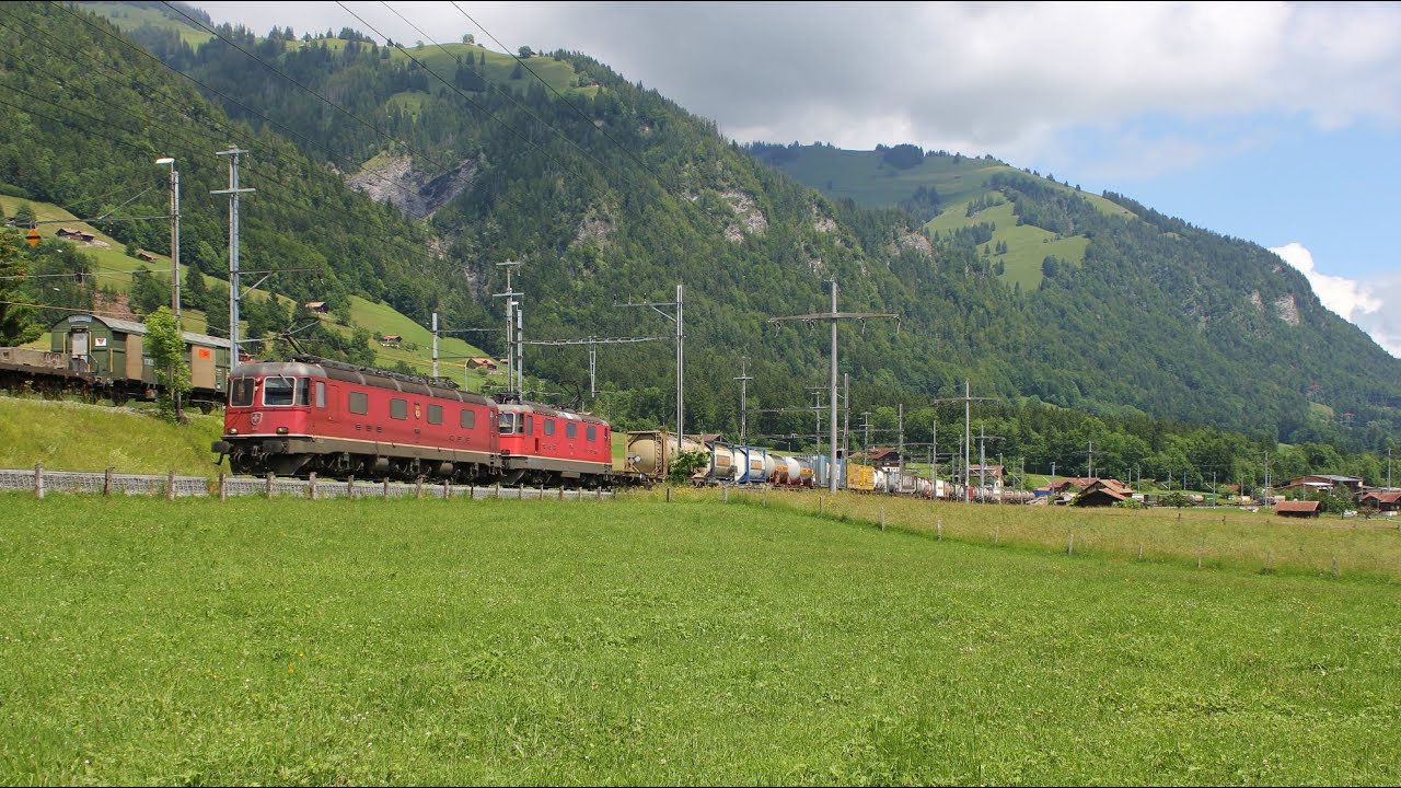 Lötschberg am Limit - Umleiterverkehr, Güterzüge im Blockabstand