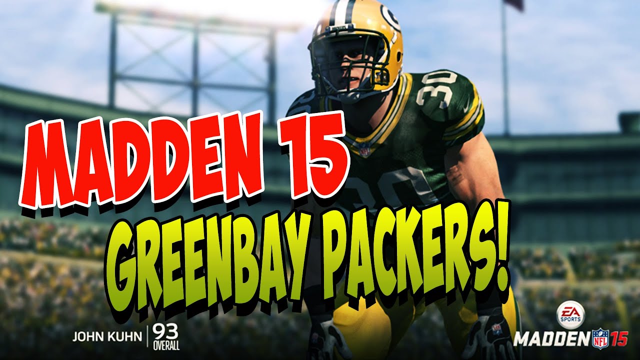 Madden 15 | Greenbay Packers Offense Pass heavy | Madden 15 best Playbooks