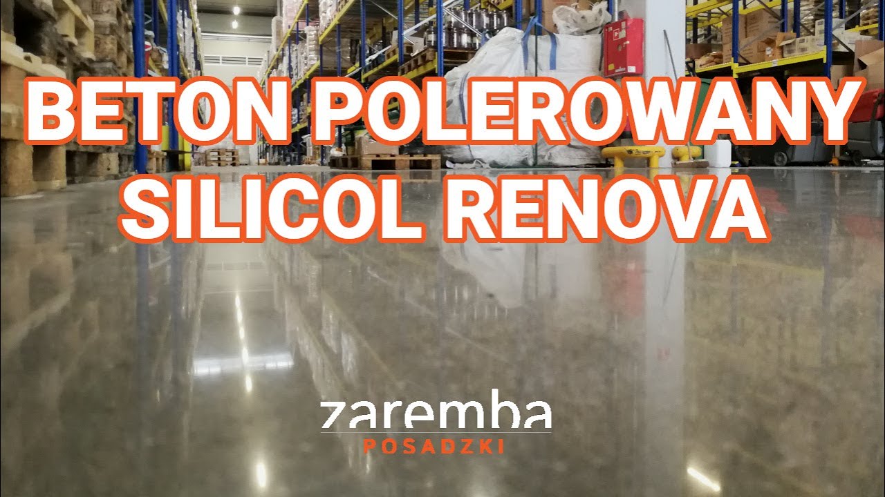Beton polerowany - Silicol Renova - technologia, cena, realizacje
