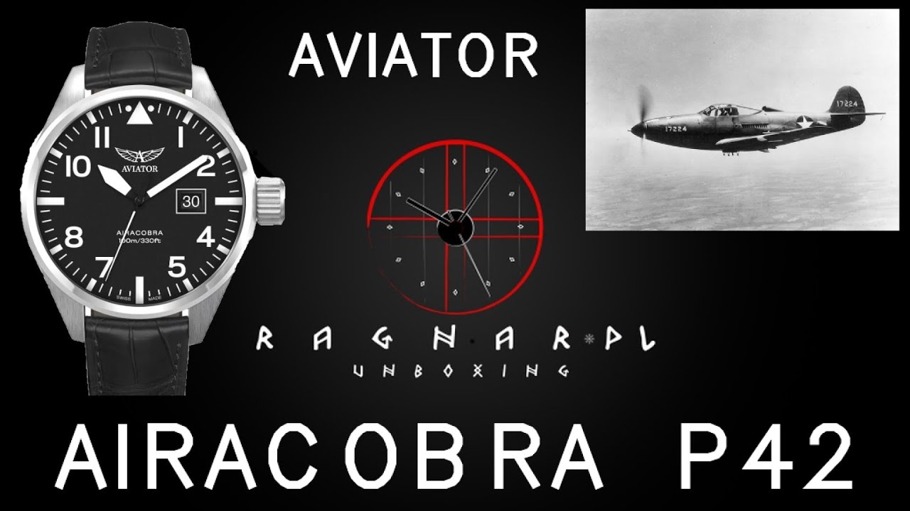 Aviator AIRACOBRA P42 Quartz V.1.22.0.148.4. Prezentacja, przymiarka, luma. Idelane EDC?