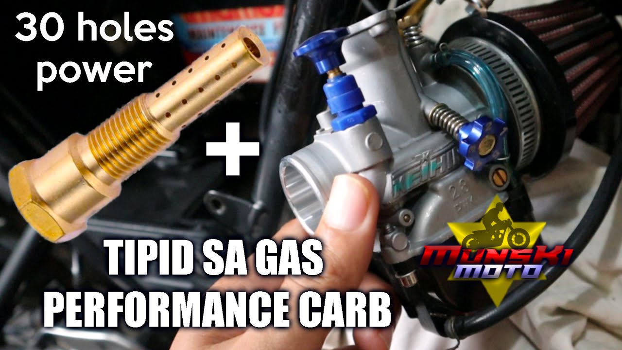 30 Holes Needle Jet|Pampatipid ng Gas|pampalakas ng performance?| MunsKi Motovlog