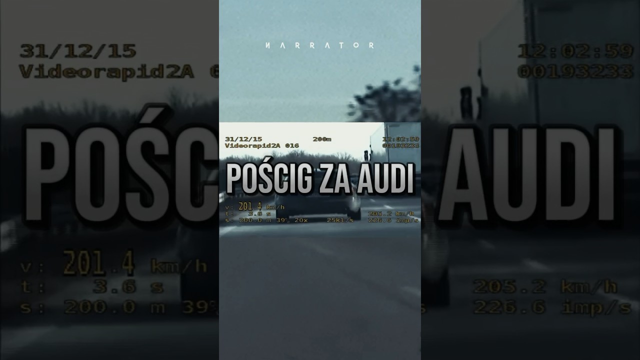 Pościg za złodziejem samochod&oacute;w ✖️ #narrator #samoch&oacute;d #złodzieje