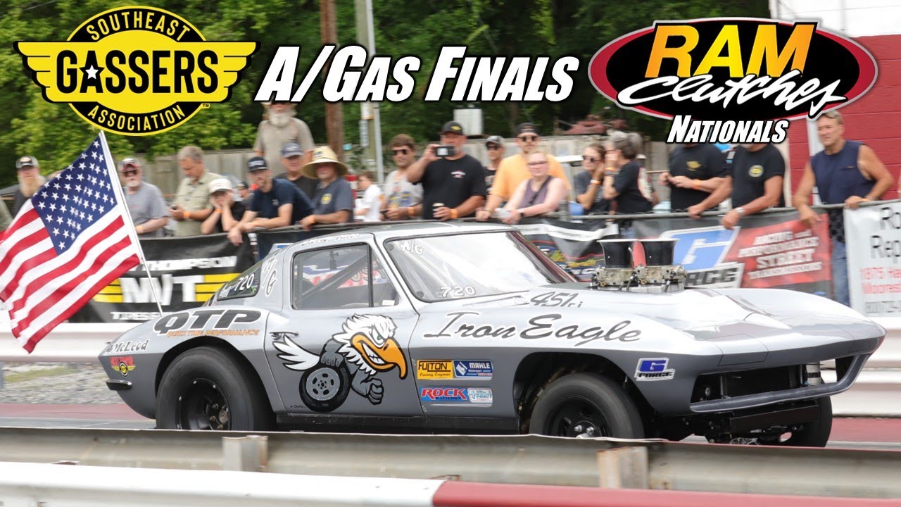 Southeast Gassers Association 2025 | A/Gas Eliminations Recap | Knoxville Dragway | Drag Racing