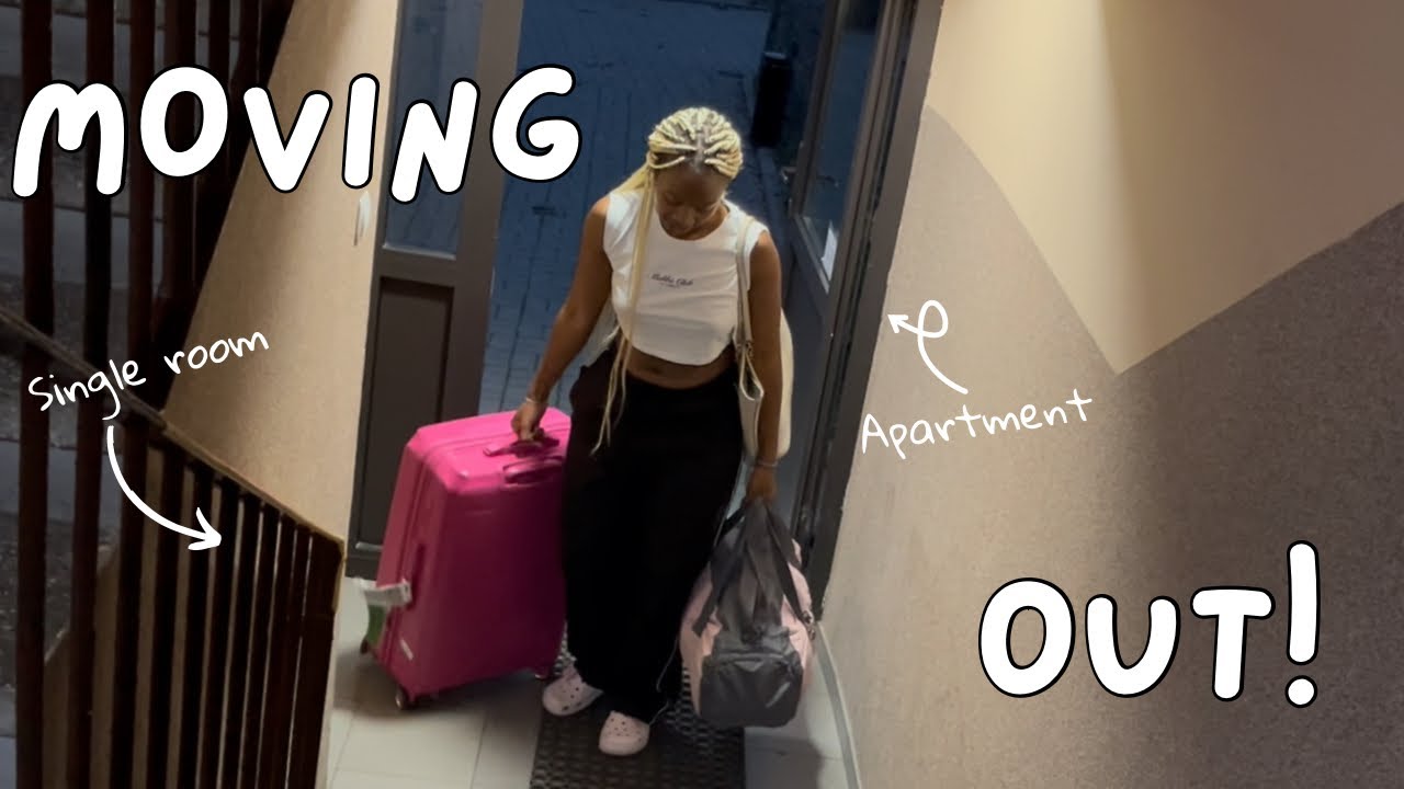 VLOG: Finally Moving Out |Pack with me| International students diaries  ||Zimbabwean YouTuber 