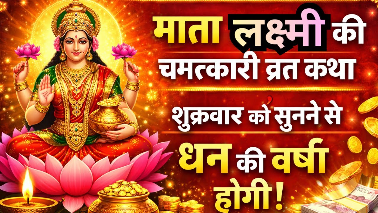 धन और सुख समृद्धि की देवी माता लक्ष्मी का यह मंत्र एक बार सुन लो पैसा ही पैसा होगा 