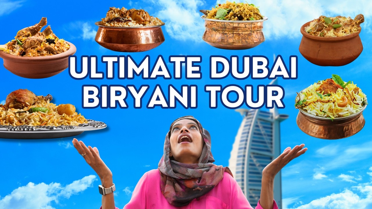 Finding The Most AUTHENTIC Biryani in Dubai's Food Streets