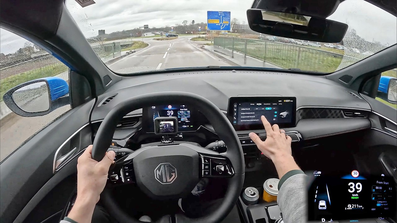 2025 MG3 Hybrid+ (194 PS combined) - HIGH SPEED POV TEST DRIVE 