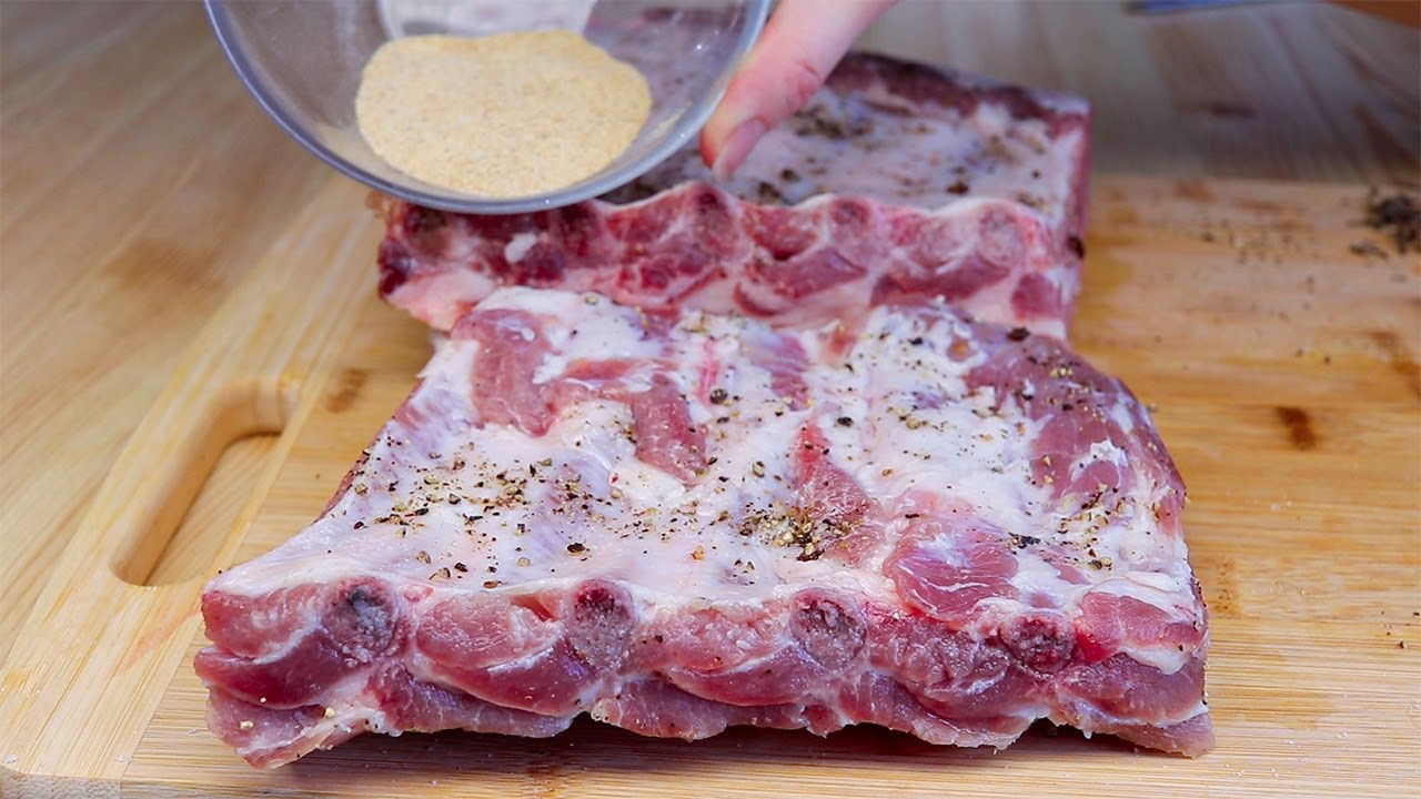 Вот так я готовлю свиные ребрышки, идеальный рецепт ребрышек в духовке. # 86