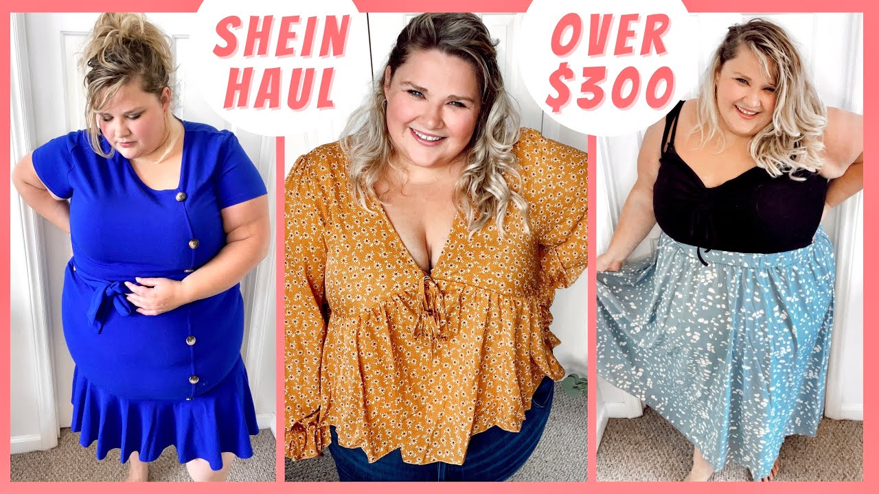 SHEIN PLUS SIZE TRY ON HAUL 5X