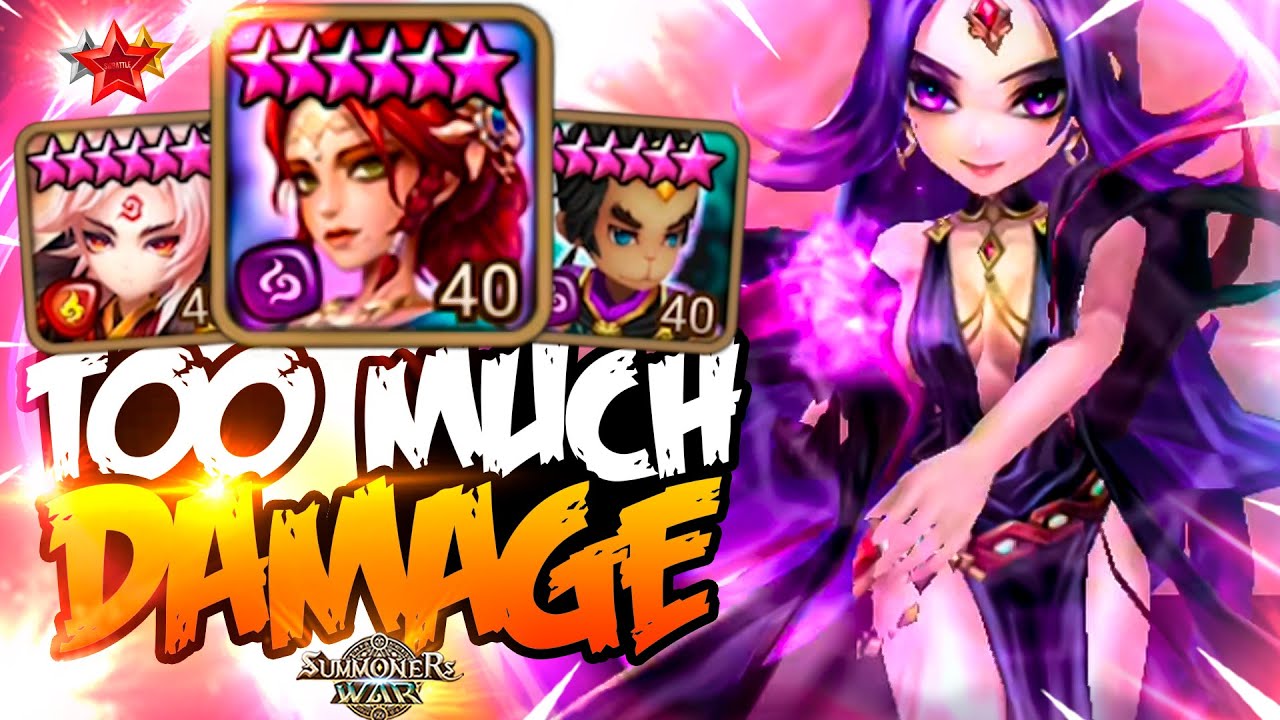 ILLEGAL DEBUFF CLEAVE with CELESTARA/DARK TRISS - Summoners War