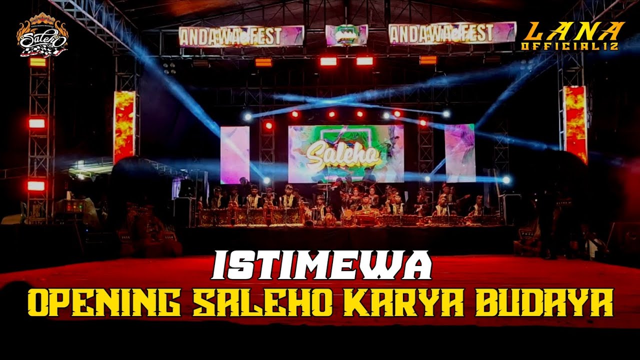 SPETAKULER OPENING SALEHO KARYA BUDAYA INDONESIA ABAH LALA