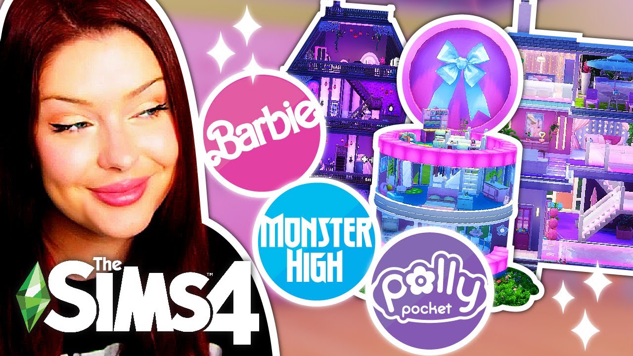 Строительство каждого кукольного домика в разных кукольных стилях в The Sims 4 // Sims 4 Building...