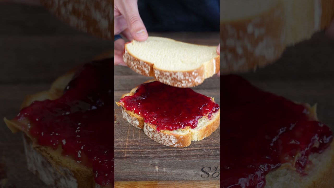 The only way to eat PB&J 😏
