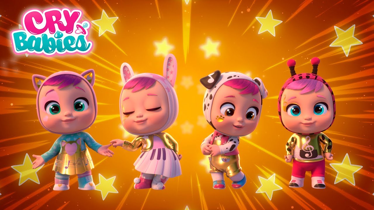 קריי בייביז הופכים לכוכבי מוזיקה! 🎤⭐✨ הרפתקה מתוקה סרטונים מצוירים לילדים בעברית