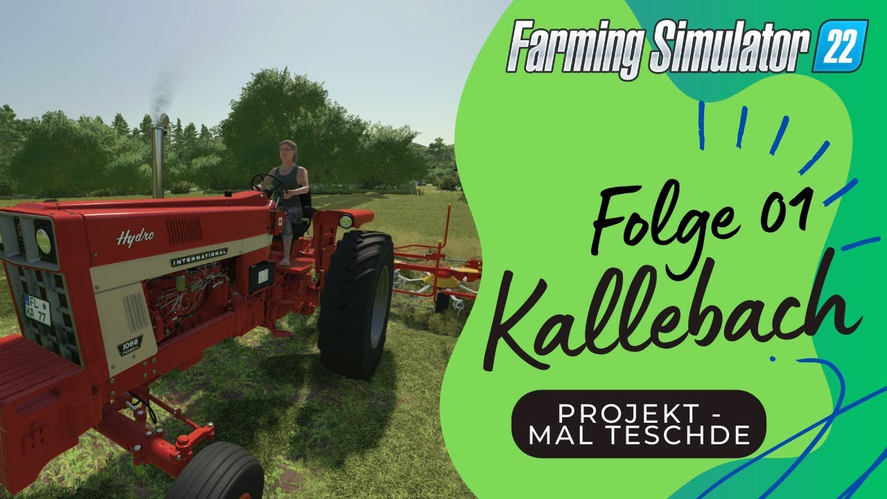 LS22 🚜 Kallebach | Der neue HOF, klein aber fein und nun MEIN! 👍 #01 | mal teschde | PS5 dt.