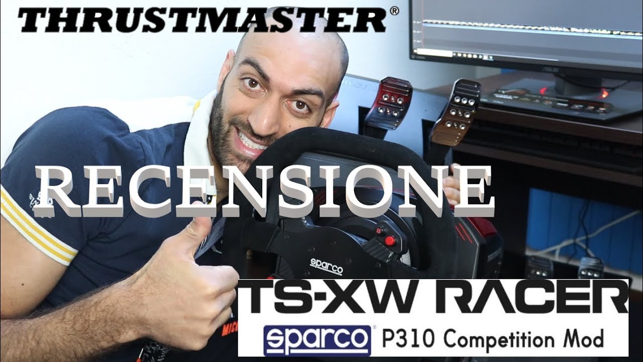 RECENSIONE THRUSTMASTER TS-XW RACER P310 SPARCO[ ITA ᴴᴰ]