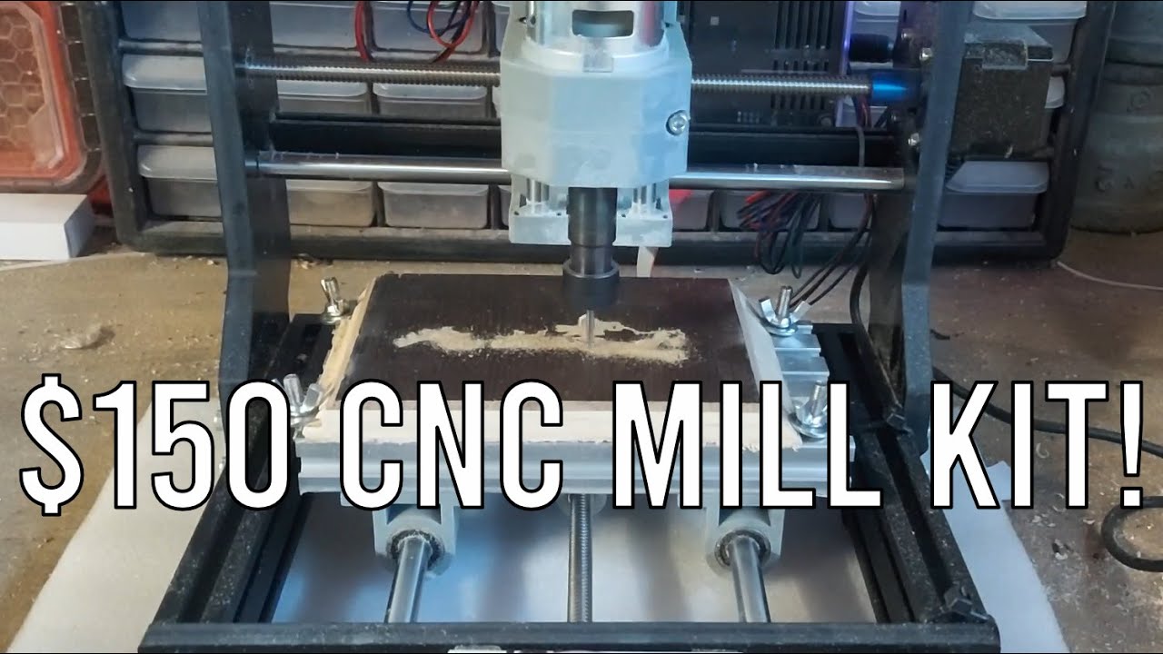 CNC 1610 DIY Kit Review - $150 CNC Mill!