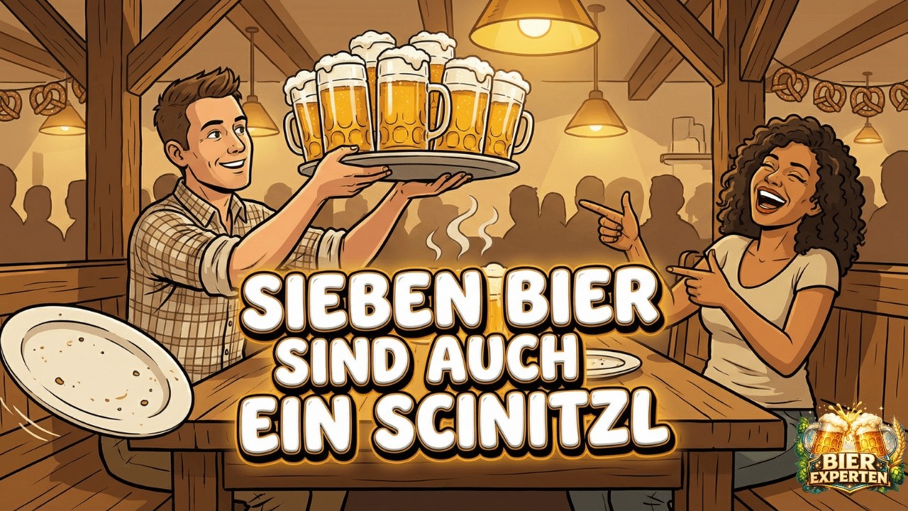 SIEBEN BIER SIND AUCH EIN SCHNITZL – Der Hunger-Schlager! 🍺🍖😂 | Bier Experten
