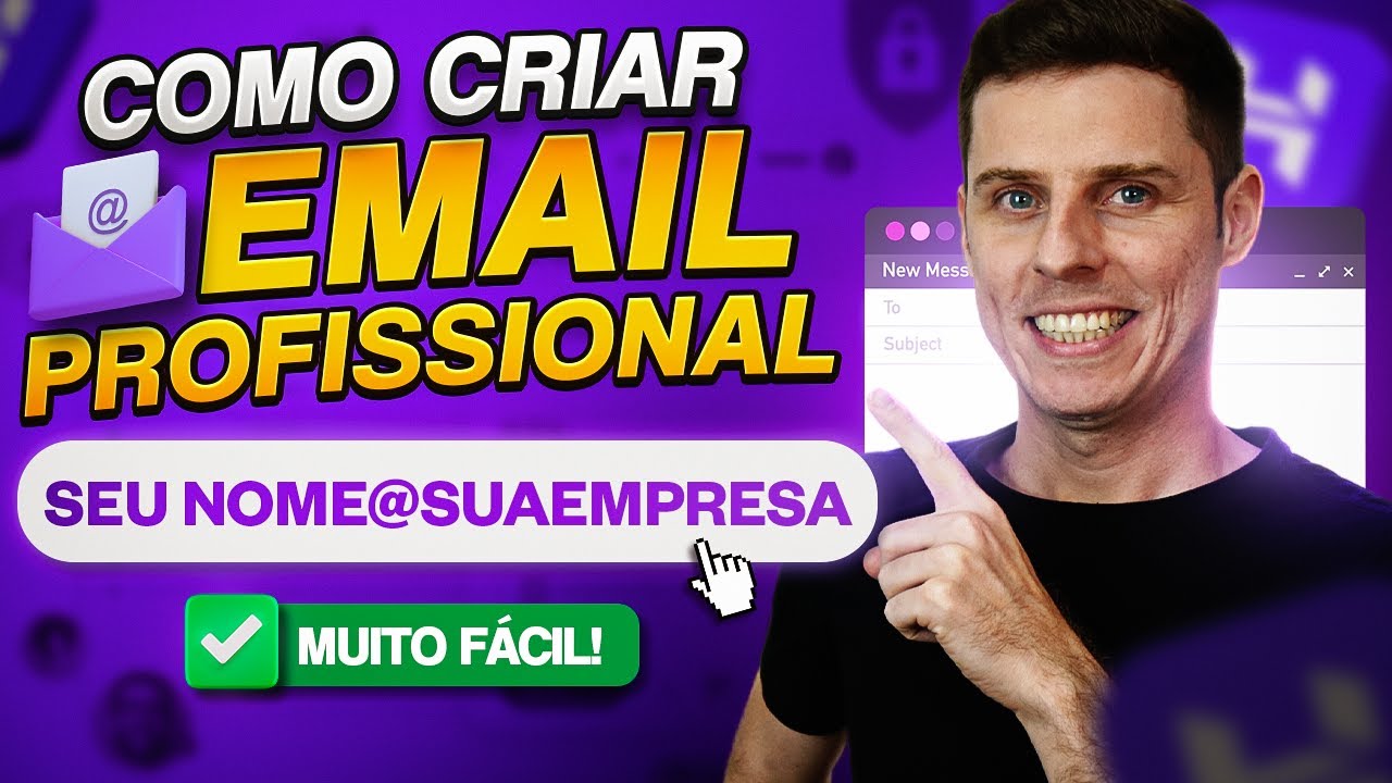 Como Criar um Email profissional para sua Empresa! (MUITO F&Aacute;CIL)!