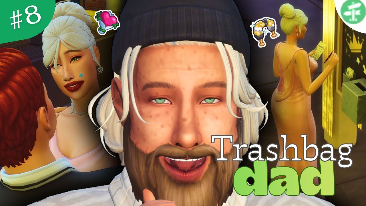 DIA DE BAILE 💃🏼+ SERÁ QUE ELE É PER(FEITO) PRA ELA??? | TRASHBAG DAD 🦥| EP 8 | The Sims 4 | Kabel 🌼