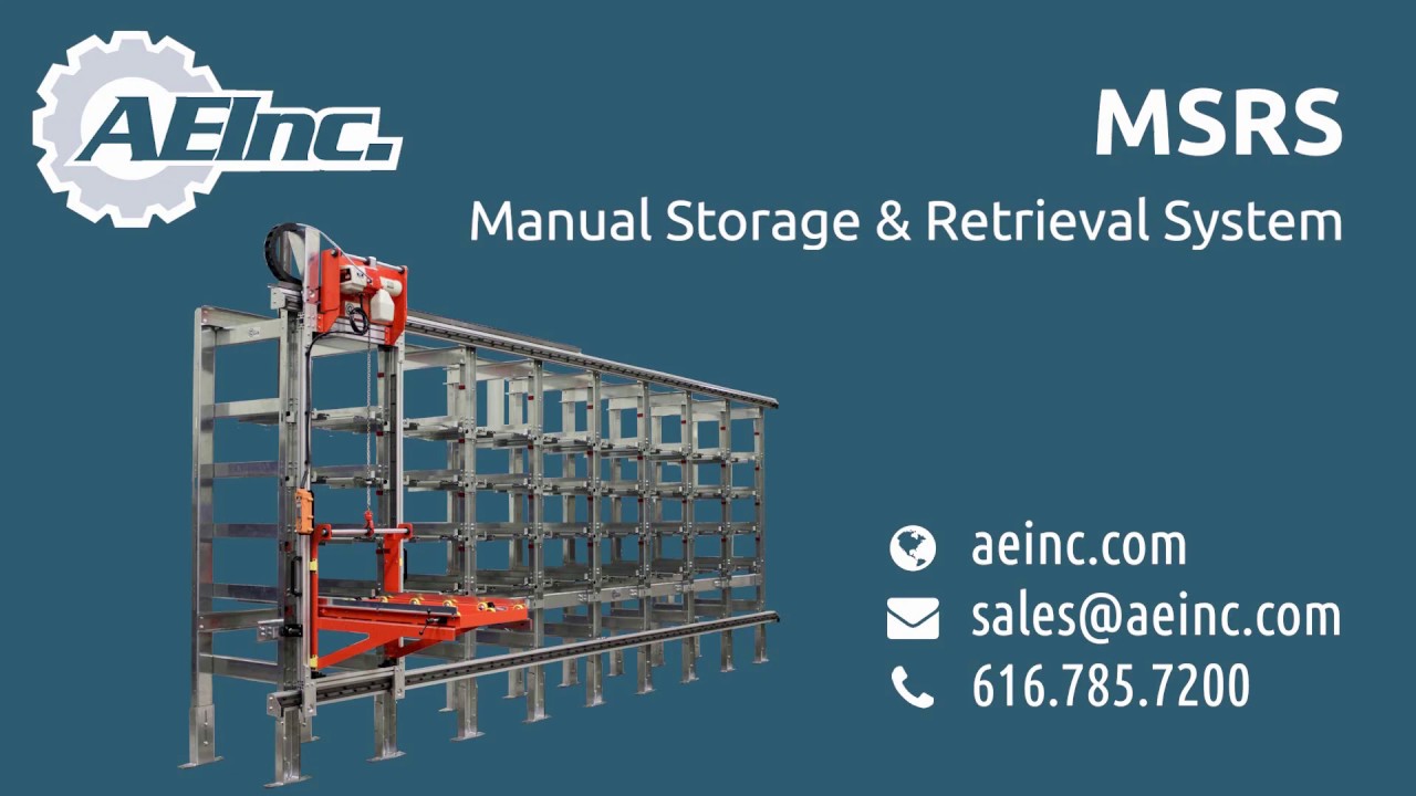 AEI MSRS - Manual Storage & Retrieval System