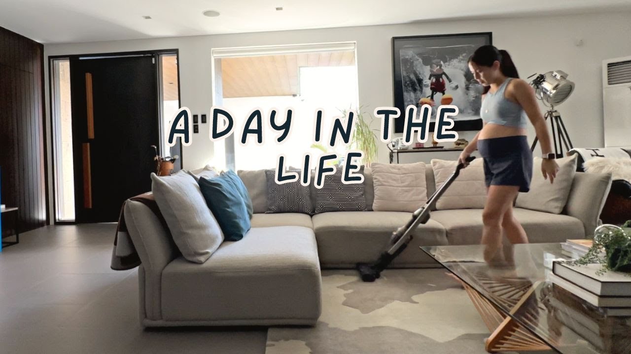 Clean with me + the kids try golf! || Andi Manzano