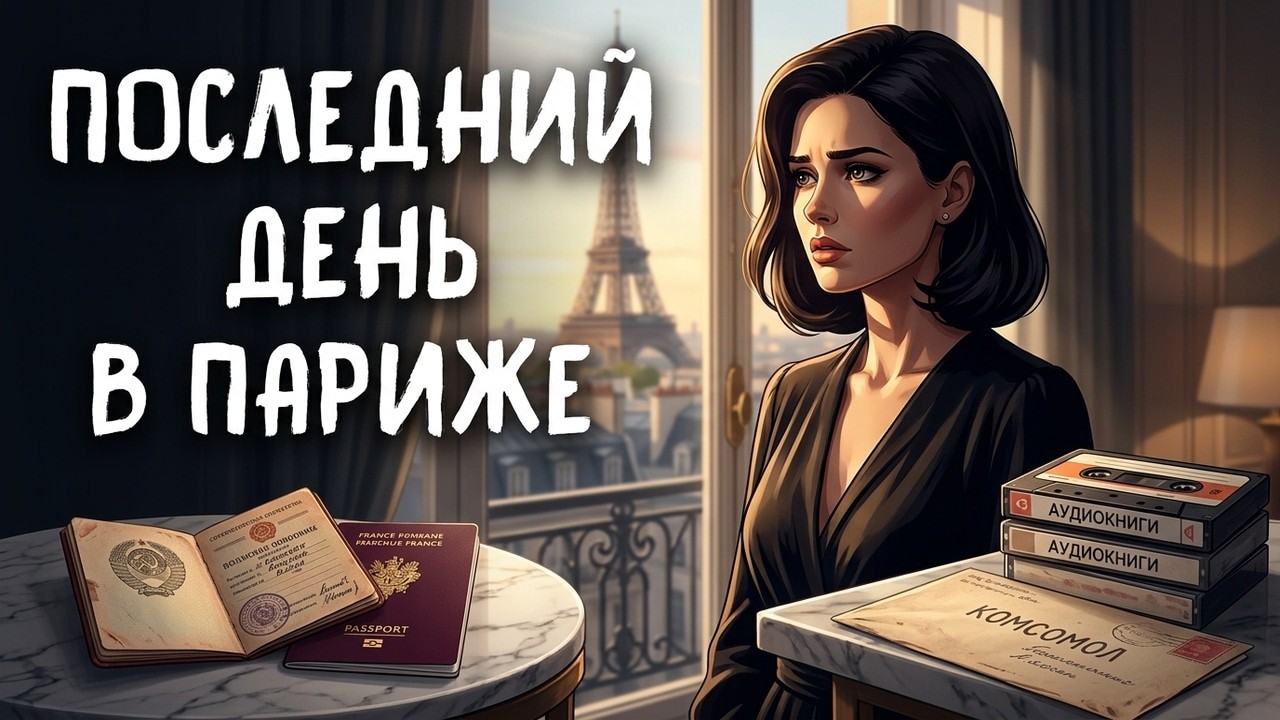 АУДИОКНИГА ПОЛНОСТЬЮ: ПОСЛЕДНИЙ ДЕНЬ В ПАРИЖЕ СЛУШАТЬ АУДИОКНИГИ