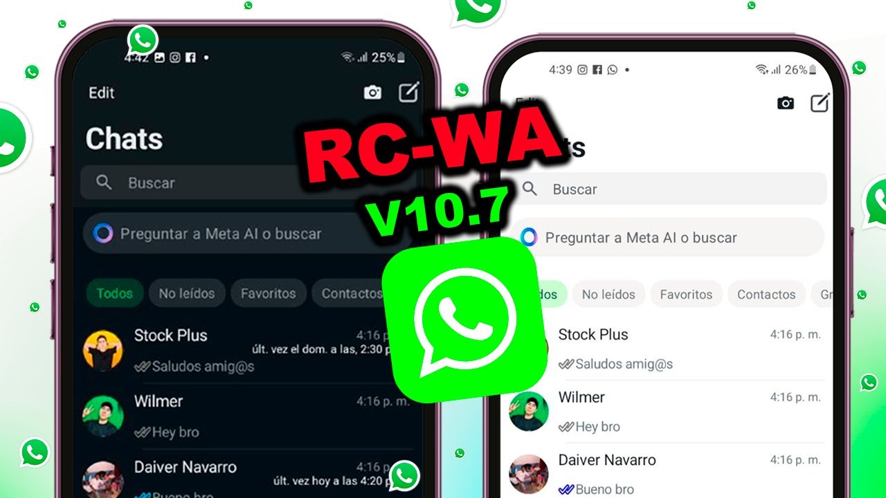 WhatsApp Estilo iPhone ACTUALIZADO de RCMods V10.7 + Nuevo Activador