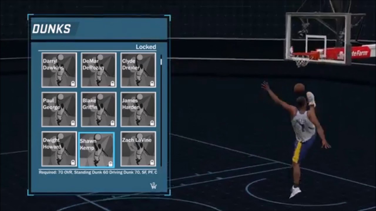 ALL SIGNATURE LAYUPS AND DUNKS (Part 1)| OVER 1,000 ANIMATIONS!| NBA 2K18