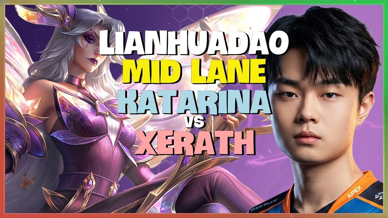 LianHuaDao Grandmaster Katarina Mechanics: How the Rank 1 Super Server Beast Wins Mid Lane Engsub