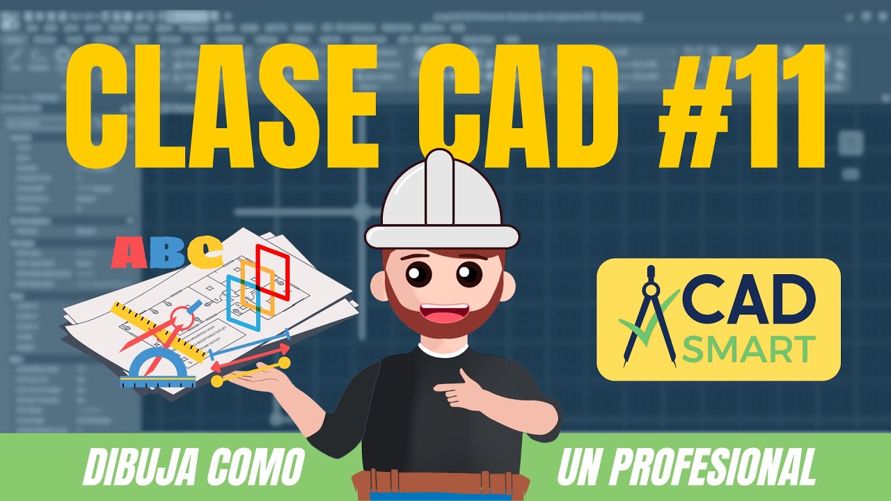 Clase 11: Practica y actualiza Tu plantilla✏️📐| Autocad + Progecad 🖥️ #cursogratis #CADSmart