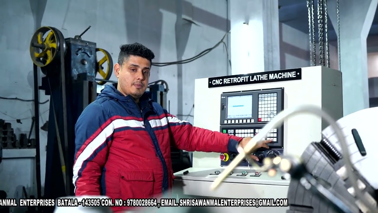 CNC Roll Turning Lathe Machine