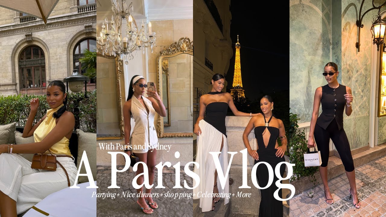 PARIS TRAVEL VLOG | Nights out in Paris + Shopping + Birthday Celebration + City of Love!!!