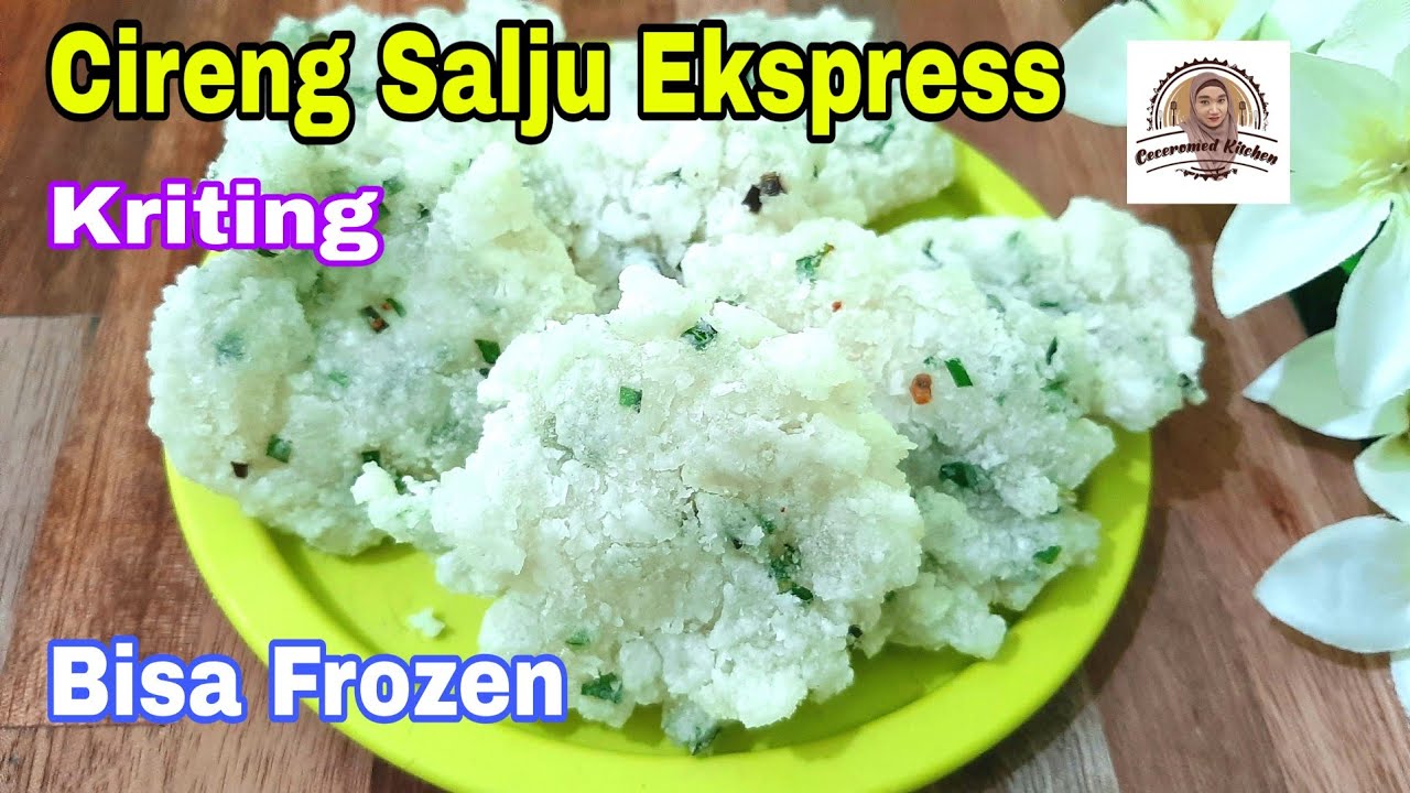 Cireng Salju Kriting Express. Cireng Super Cepat. Bisa Dibekukan
