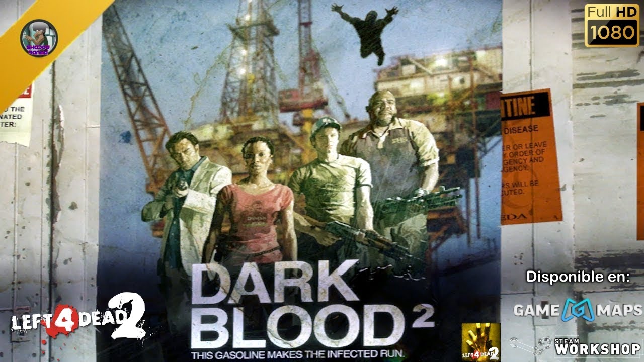 Left 4 Dead 2: Mod N° 17 Dark Blood 2 - Full Walkthrough